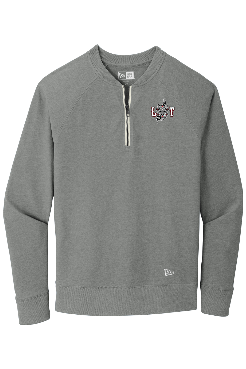 Los Tainos Sueded Cotton Blend 1/4-Zip Pullover