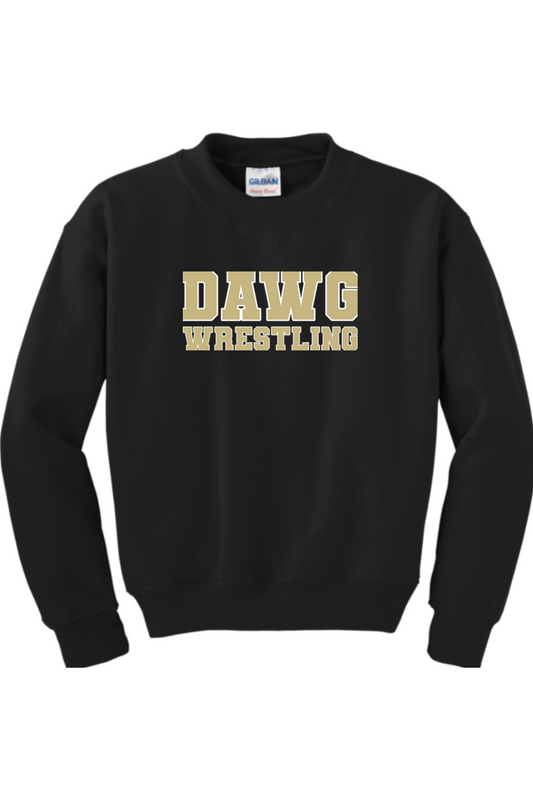 Otsego Middle School Wrestling DTF Youth Heavy Blend Crewneck Sweatshirt