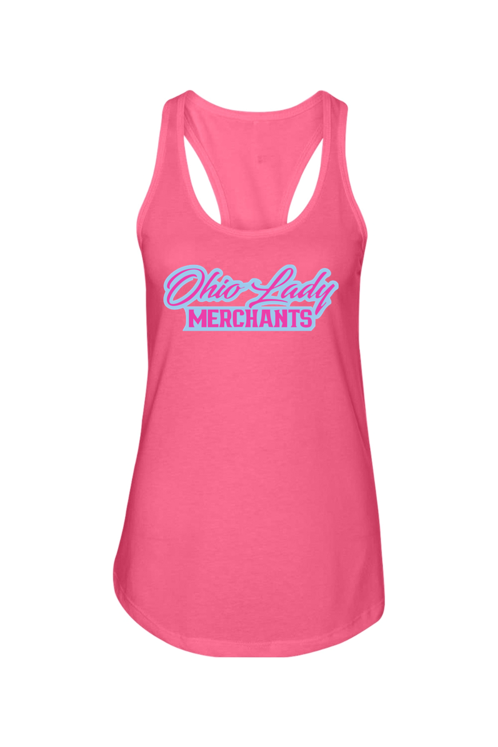 Ohio Lady Merchants Ladies Racerback Tank