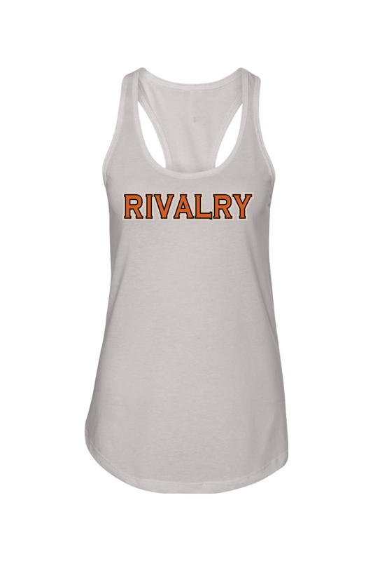 Rivalry Baseball DTF Ladies Racerback Tank
