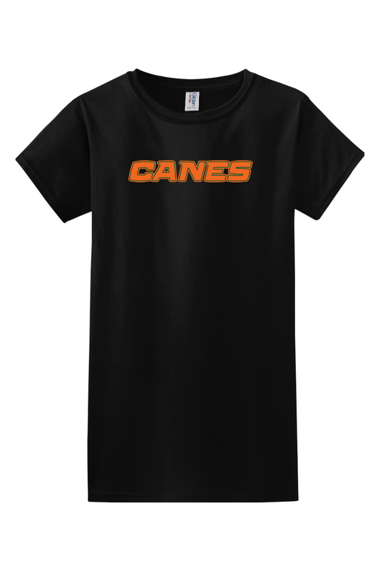 Canes Softstyle Ladies' T-Shirt