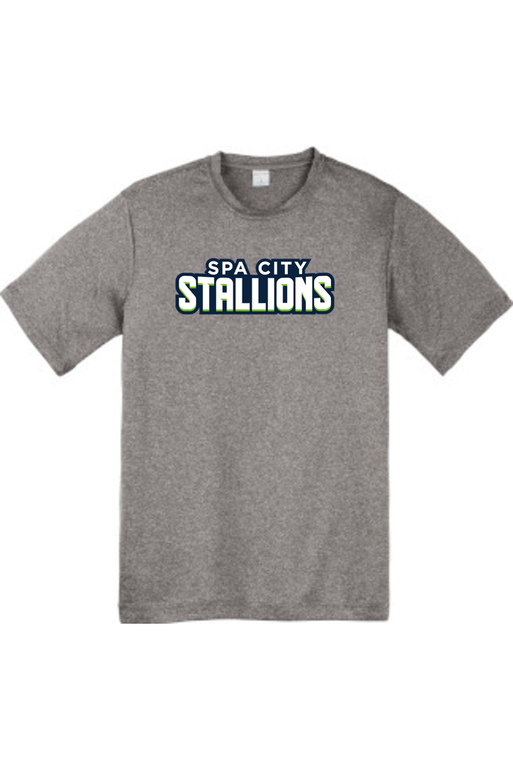 Spa City Stallions DTF Youth Heather Contender Tee