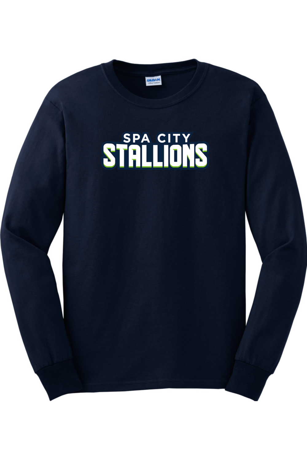 Spa City Stallions DTF Ultra Cotton Long Sleeve T-Shirt