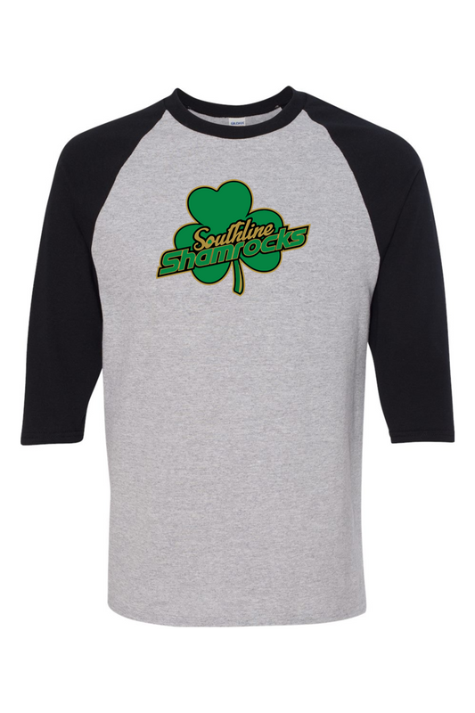 Gildan Heavy Cotton Raglan Three-Quarter Sleeve T-Shirt