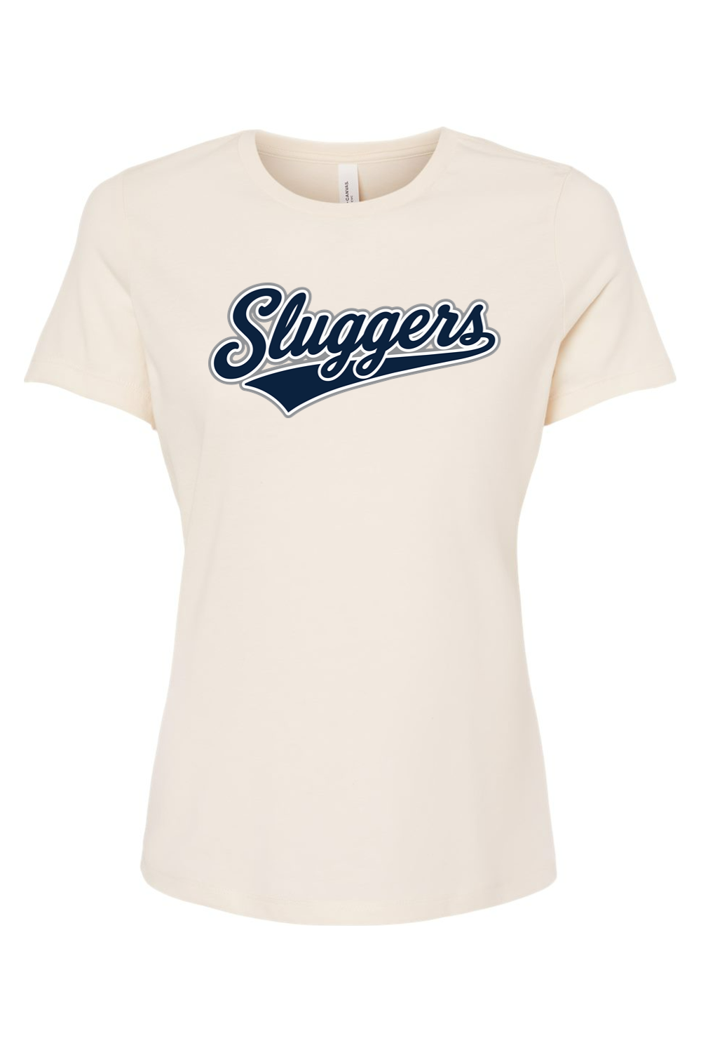 Sluggers Academy DTF Women’s Relaxed Fit Heather CVC Tee