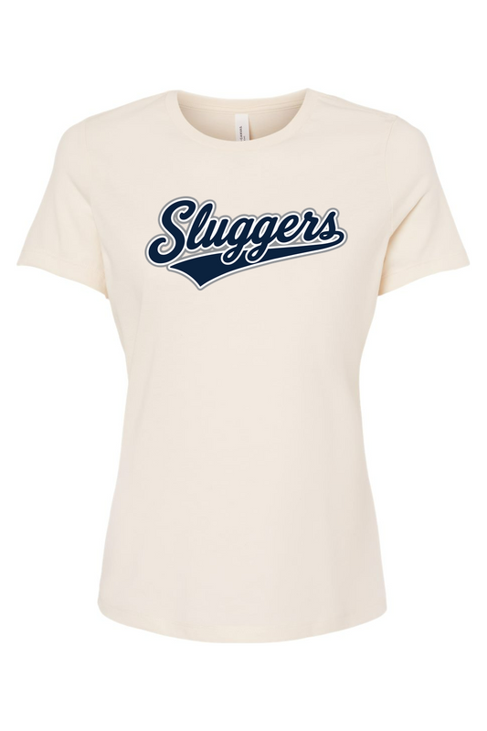 Sluggers Academy DTF Women’s Relaxed Fit Heather CVC Tee