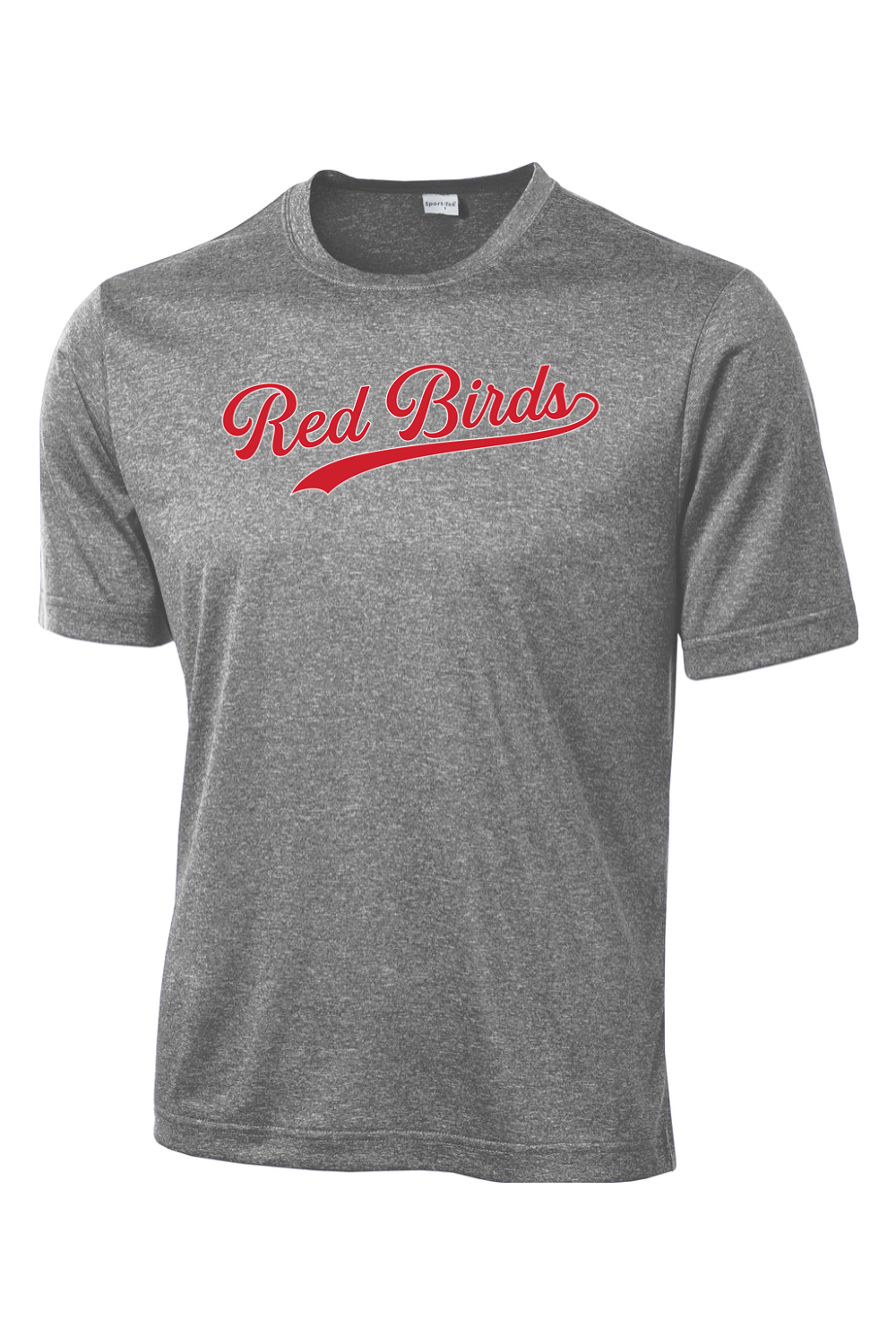Marion Redbirds Baseball DTF Heather Contender Tee