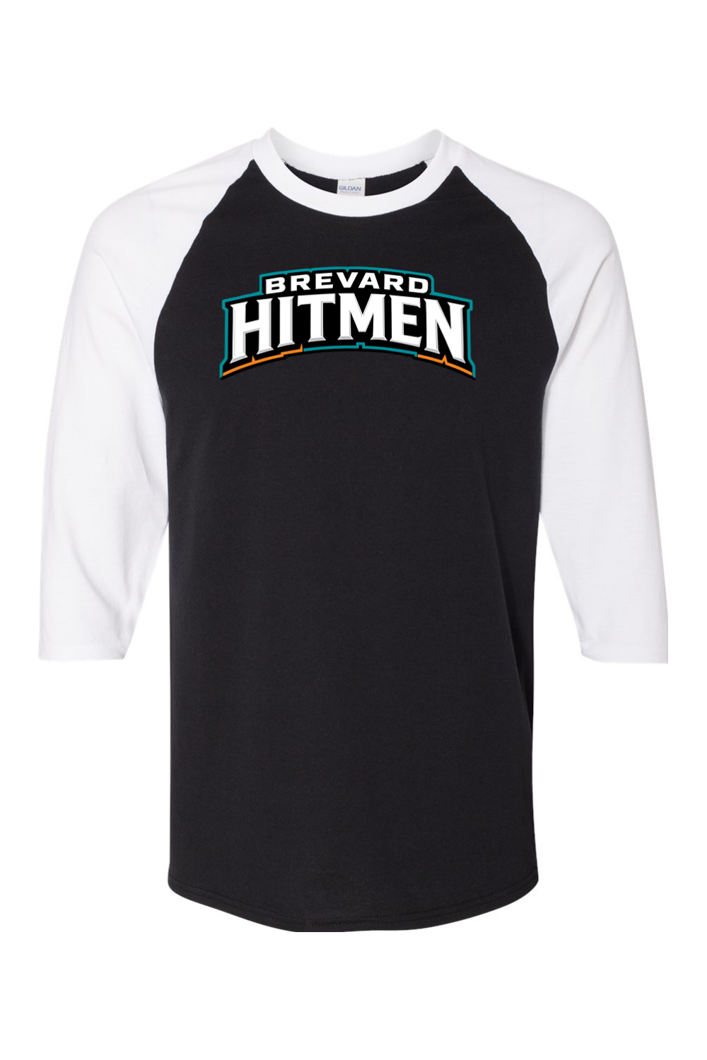 Brevard Hitmen DTF Three-Quarter Sleeve T-Shirt