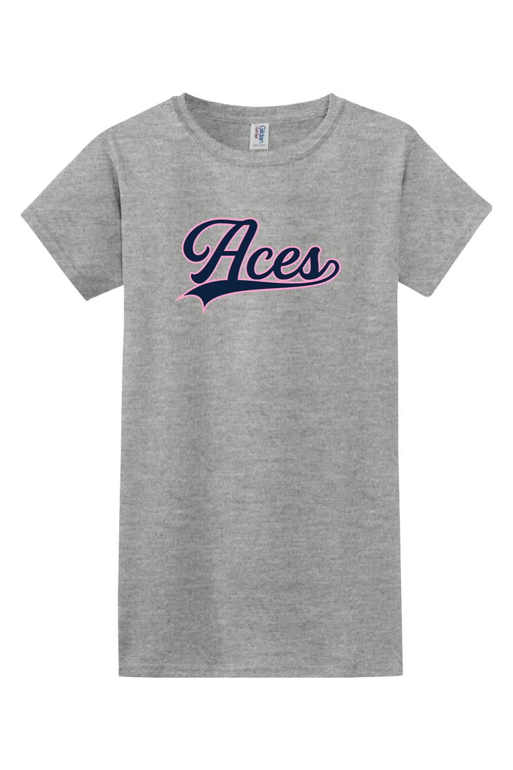 Aces Baseball Softstyle Ladies' T-Shirt