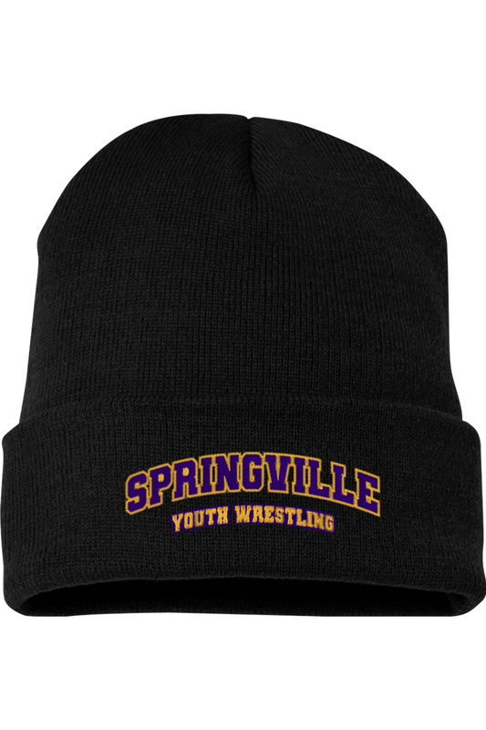 Springville Youth Wrestling Cuffed Beanie
