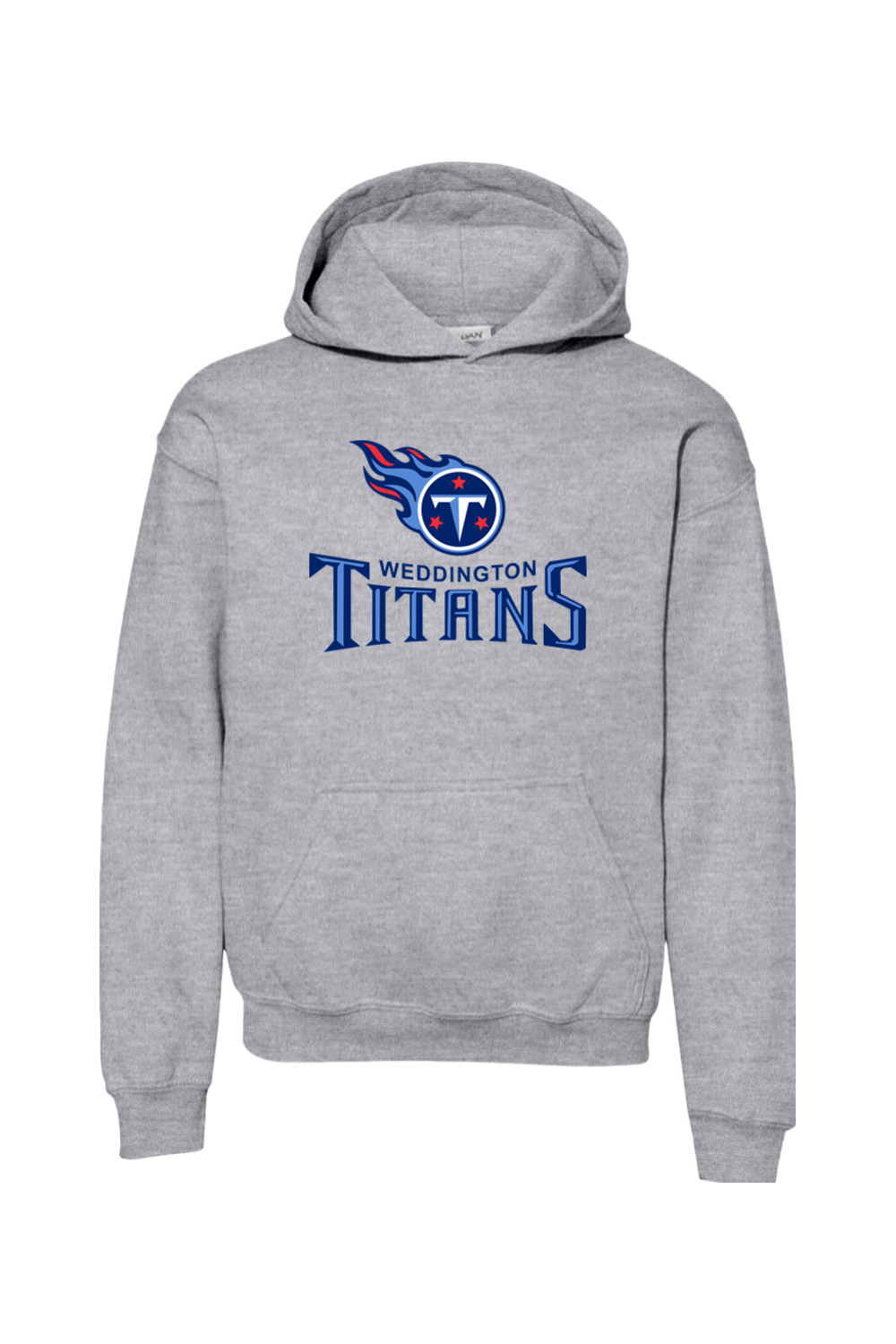 Weddington Titans Youth Hooded Sweatshirt