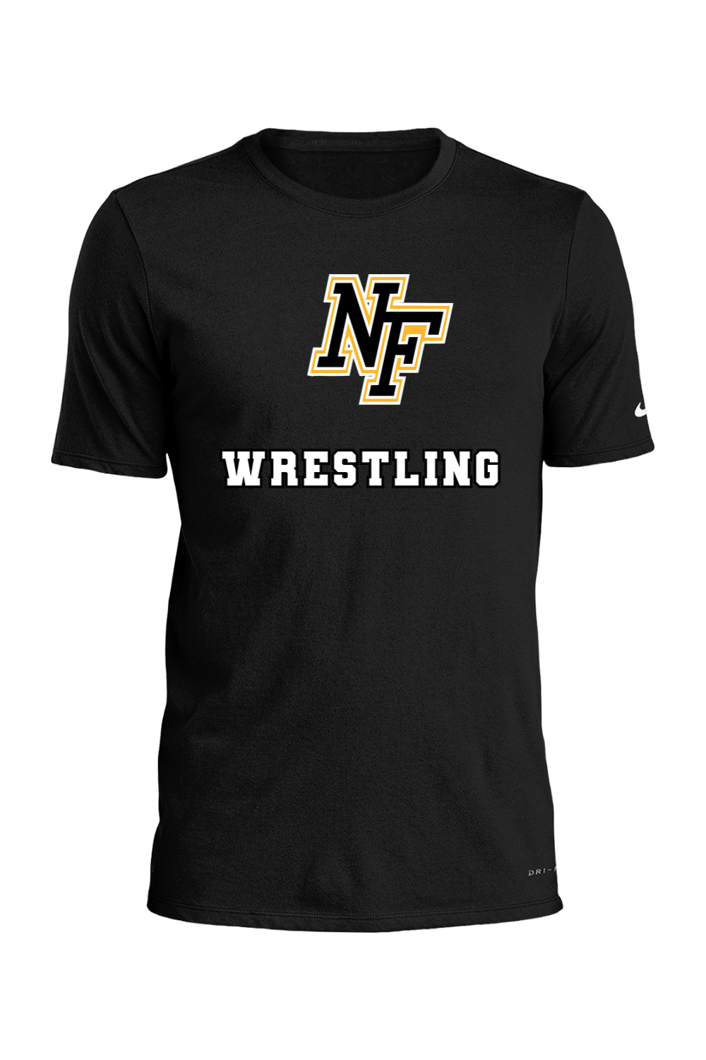 North Farmington Wrestling DTF Nike Dri-FIT Cotton/Poly Tee