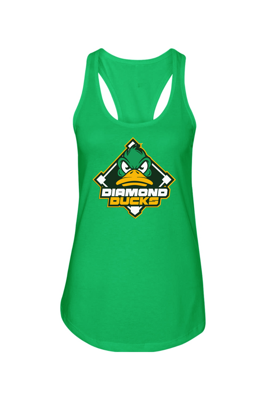 Diamond Ducks Ladies Racerback Tank