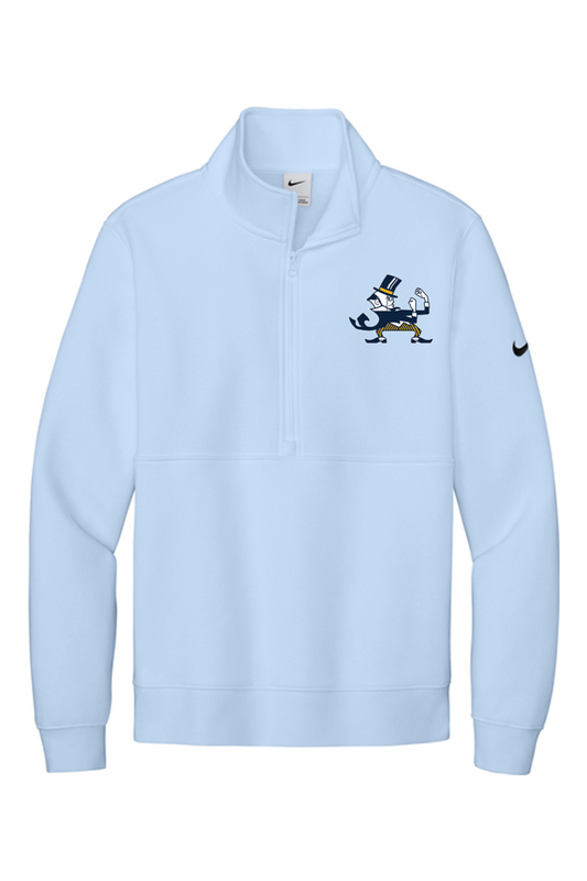 B-CC Wrestling DTF Nike Club Fleece Sleeve Swoosh 1/2-Zip