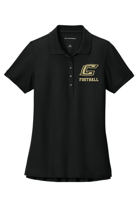 Comets Football DTF Women's Wearever Signature Pique Polo