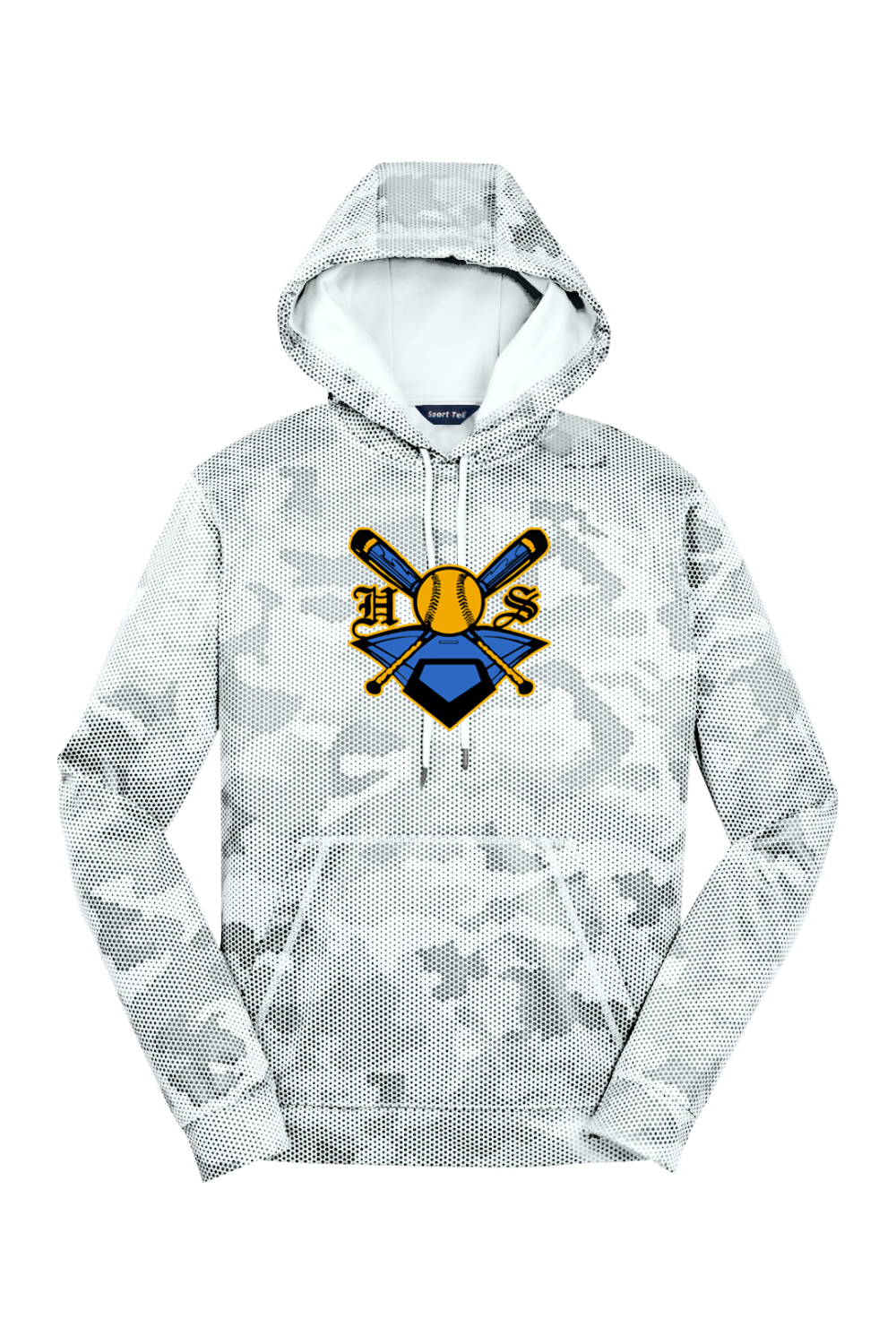 Sport-Tek Sport-Wick CamoHex Fleece Hooded Pullover