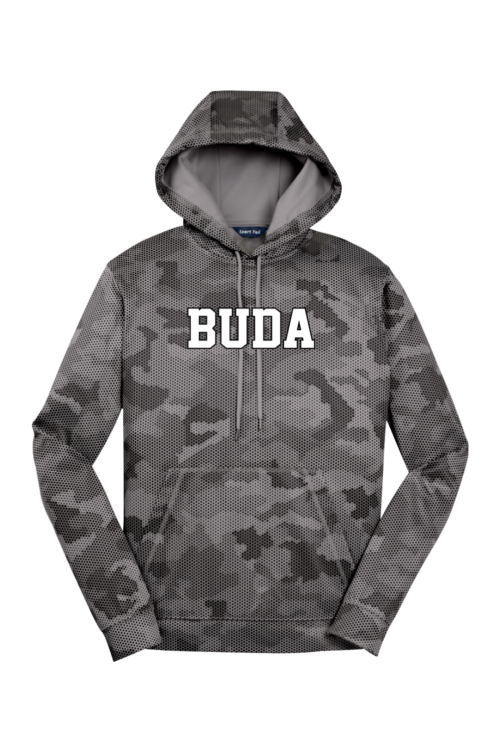 Sport-Tek Sport-Wick CamoHex Fleece Hooded Pullover
