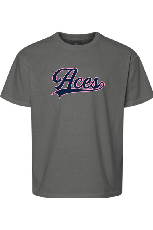 Aces Baseball Youth Softstyle T-Shirt
