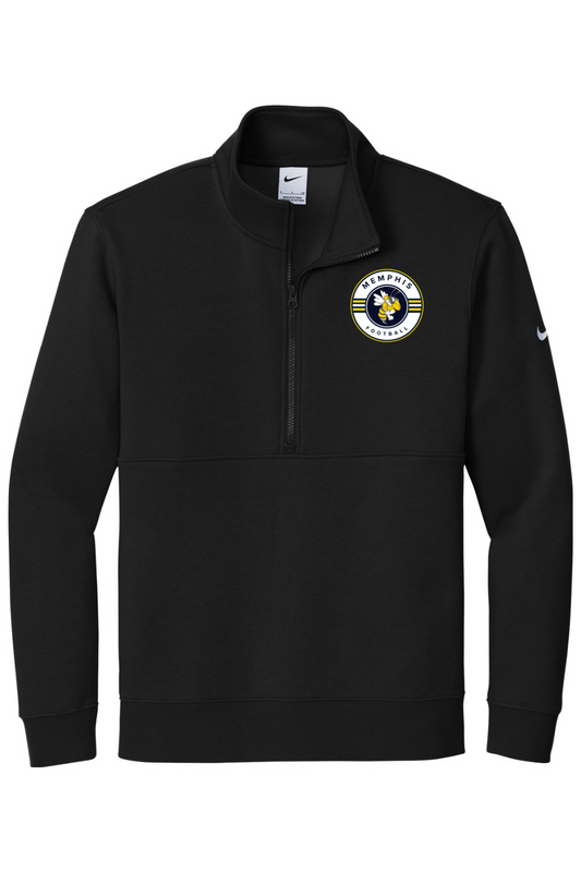 Memphis Football DTF Nike Club Fleece Sleeve Swoosh 1/2-Zip