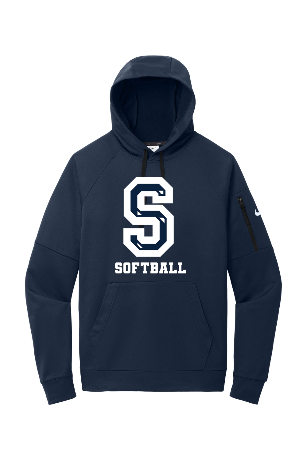 Sluggers Softball DTF Nike Therma-FIT Pocket Pullover Fleece Hoodie