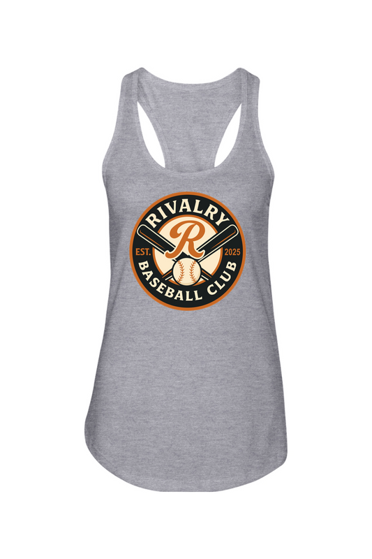 Rivalry Baseball DTF Ladies Racerback Tank