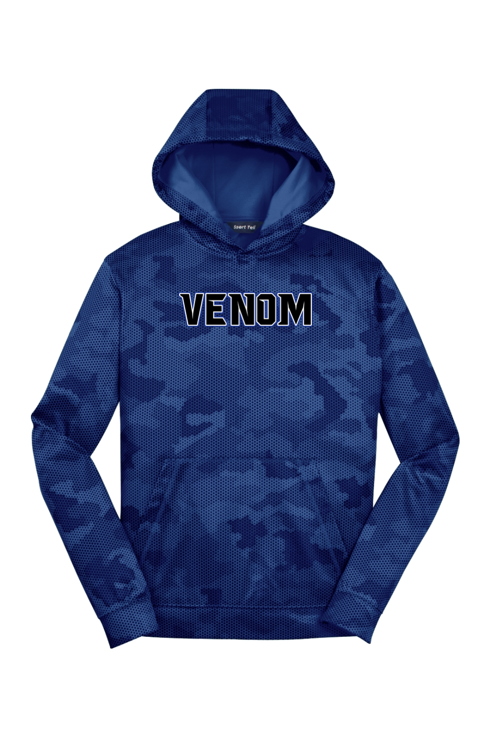 Youth Sport-Tek Sport-Wick CamoHex Fleece Hooded Pullover