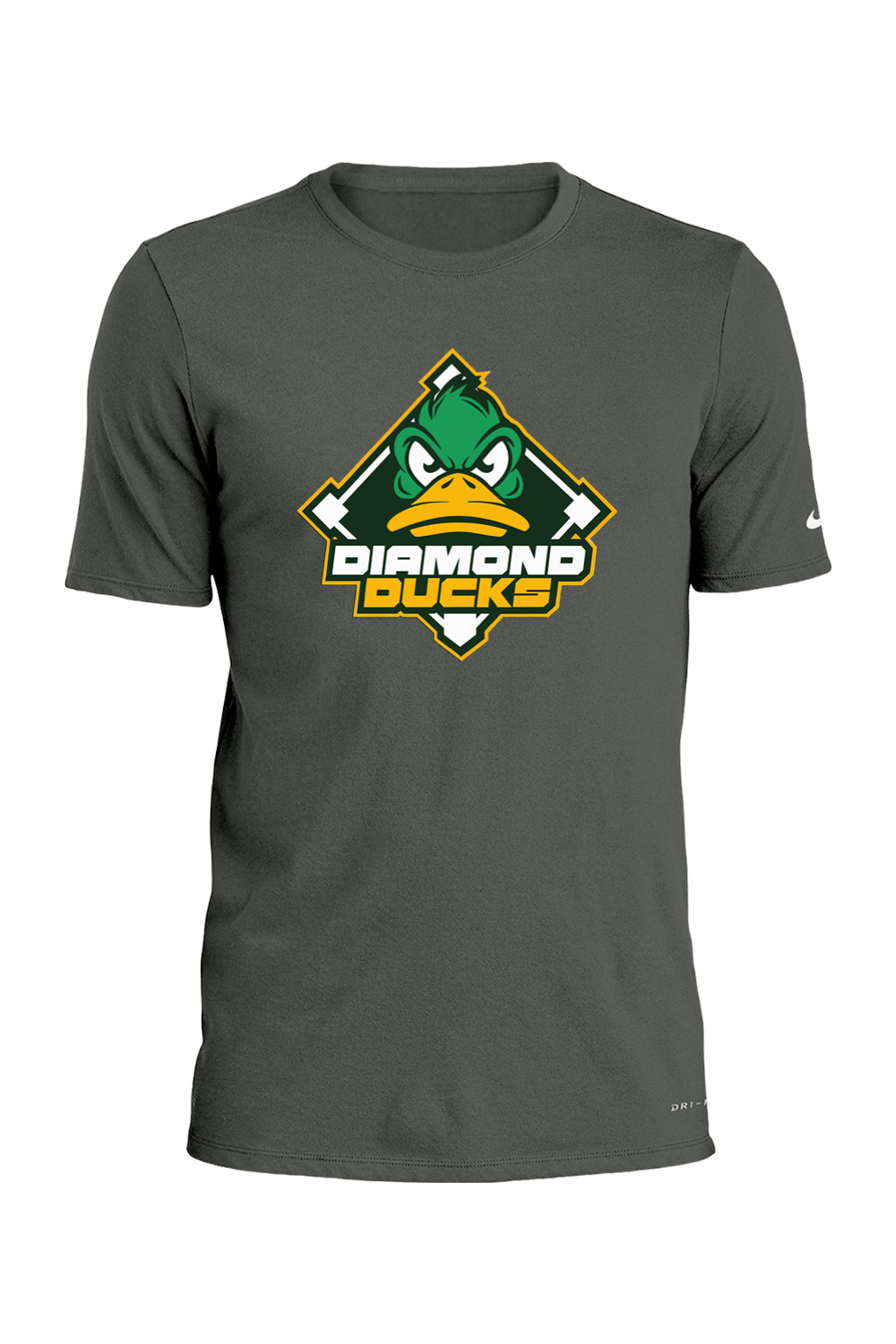 Diamond Ducks Nike Dri-FIT Cotton/Poly Tee