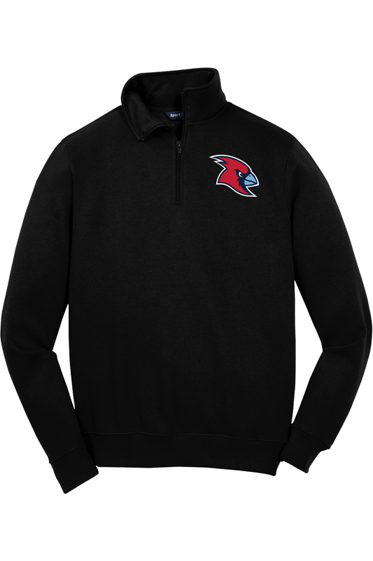 Marion Redbirds Baseball DTF 1/4-Zip Sweatshirt
