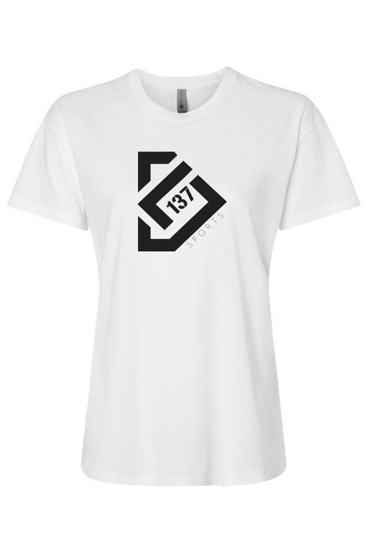 L137 Sports Women's CVC Tee - Black Logo