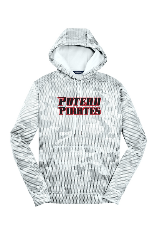 Poteau Pirates CamoHex Fleece Hooded Pullover
