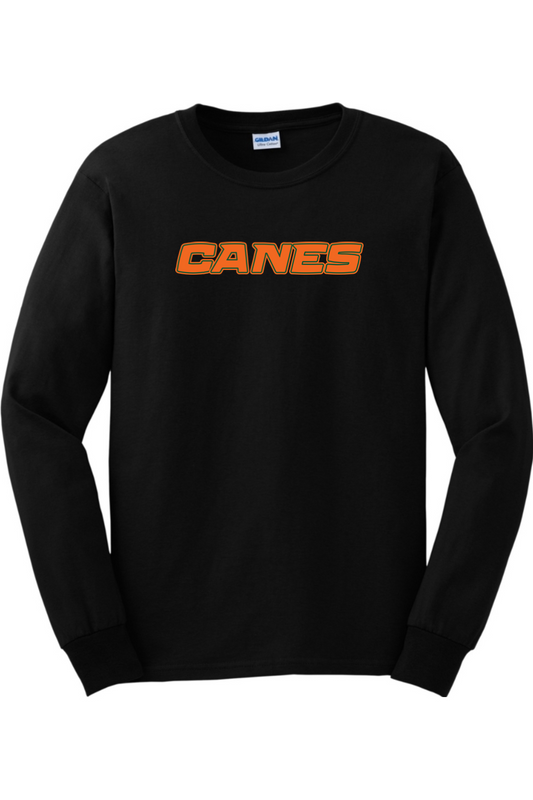 Canes Ultra Cotton Cotton Long Sleeve T-Shirt