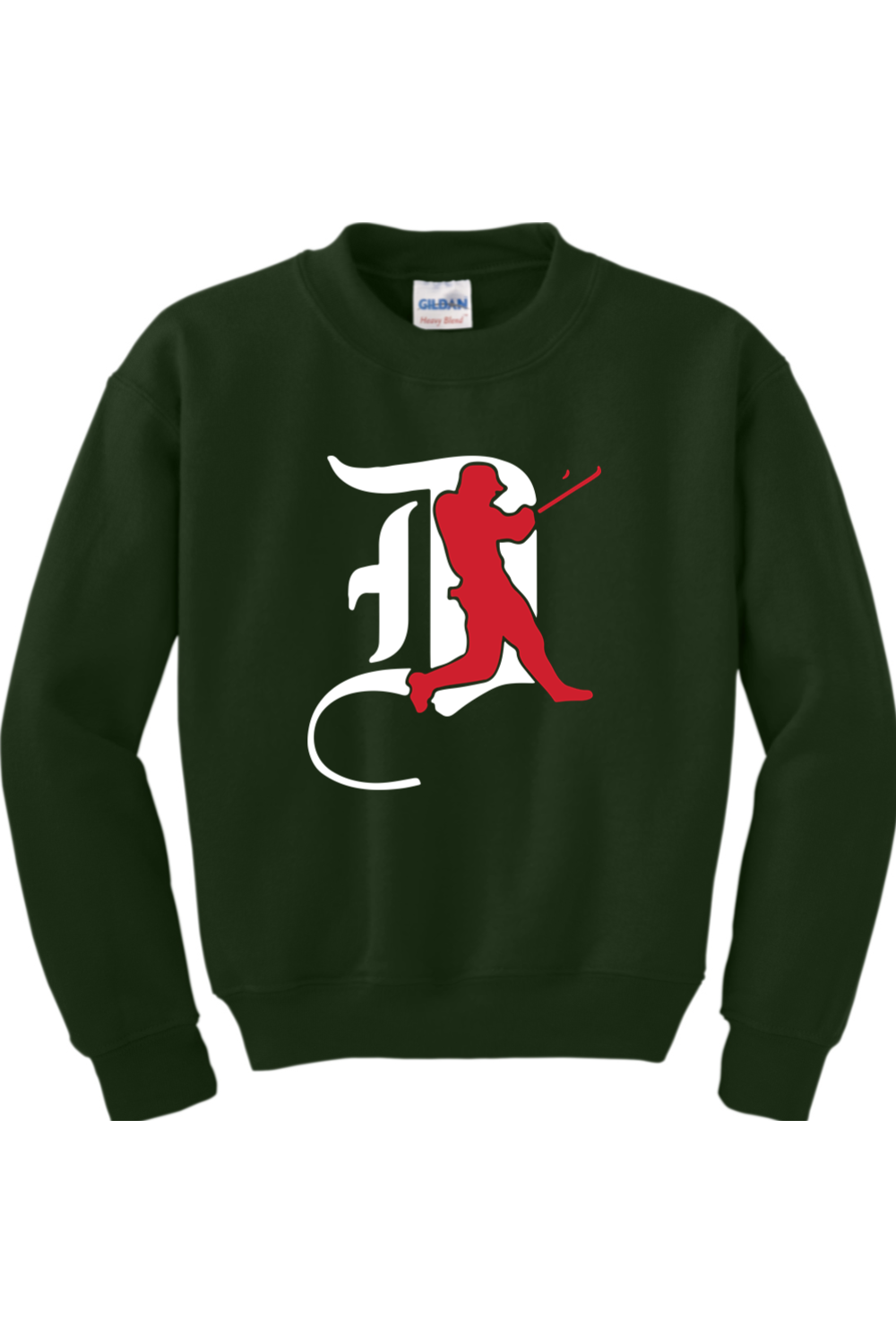 Junior Dans Baseball Youth Heavy Blend Crewneck Sweatshirt