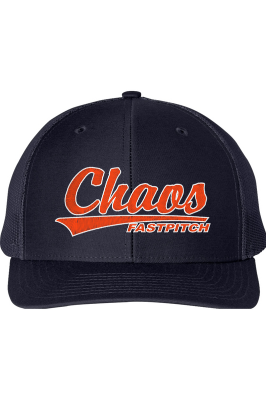 Caledonia Chaos Embroidery Snapback Trucker Cap