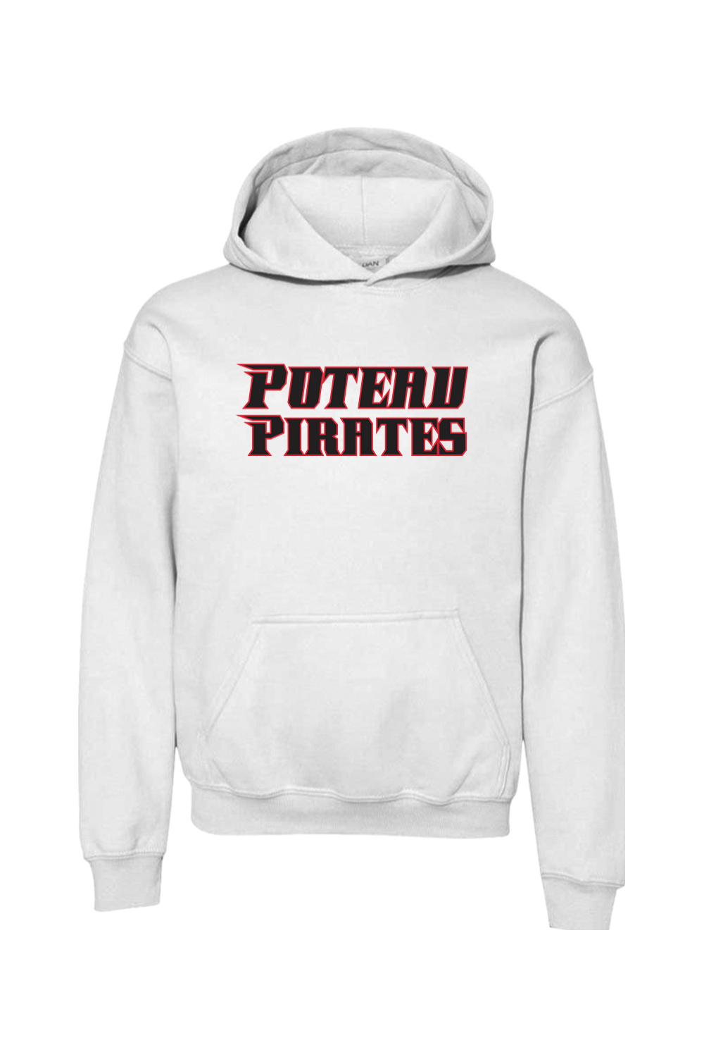 Poteau Pirates Youth Heavy Blend Hooded Sweatshirt