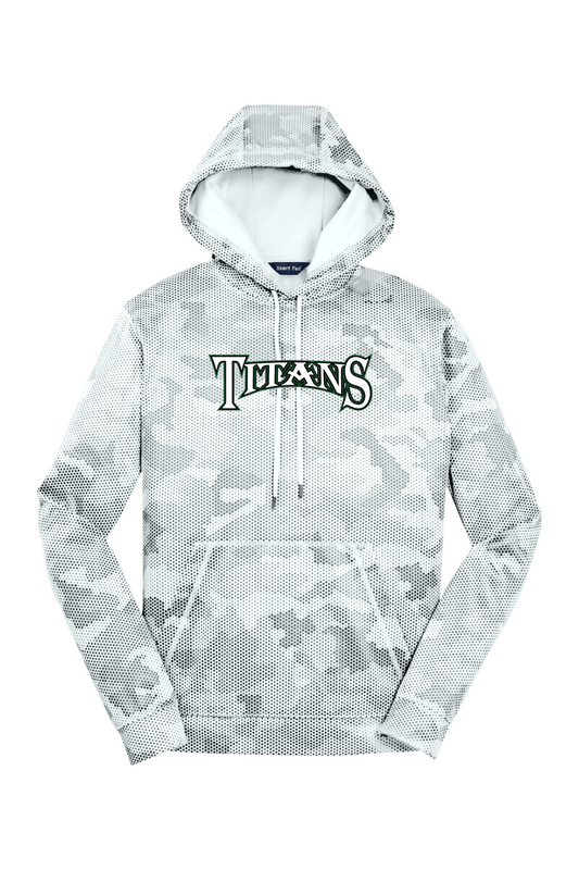Sport-Tek Sport-Wick CamoHex Fleece Hooded Pullover