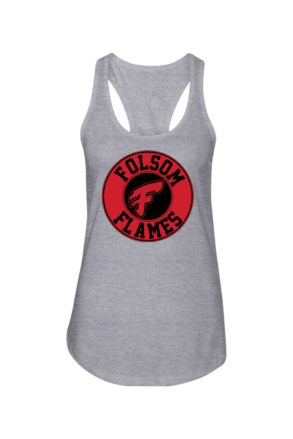 Folsom Flames Ladies Racerback Tank