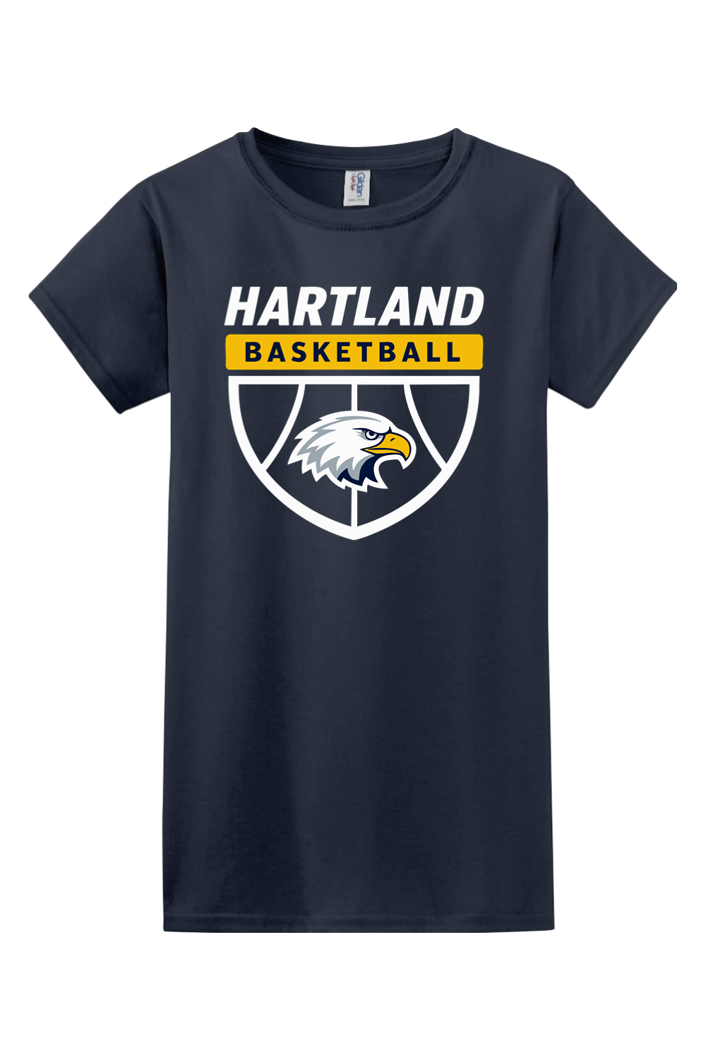 Hartland Basketball Softstyle Ladies' T-Shirt