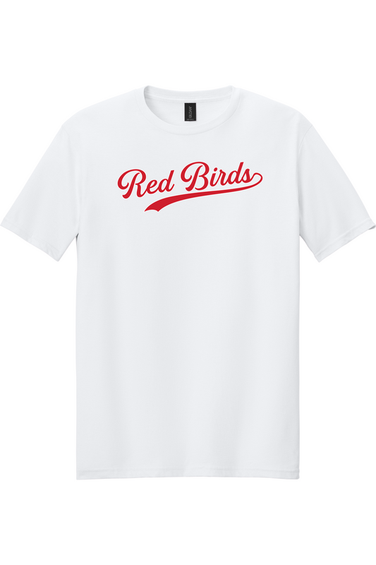 Marion Redbirds Baseball DTF Softstyle T-Shirt