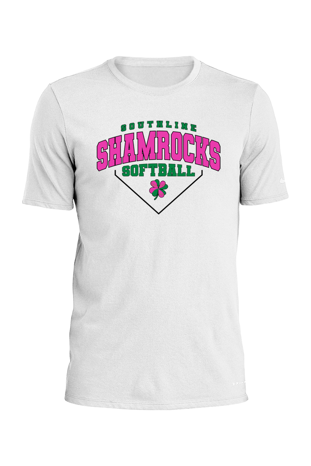 Shamrocks Softball Nike Dri-FIT Cotton/Poly Tee
