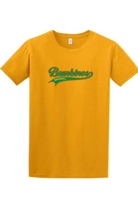 Bambinos Baseball Softstyle T shirt Ver 1