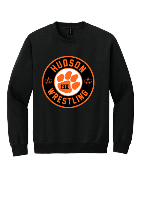 Hudson Wrestling DTF Heavy Blend Crewneck Sweatshirt
