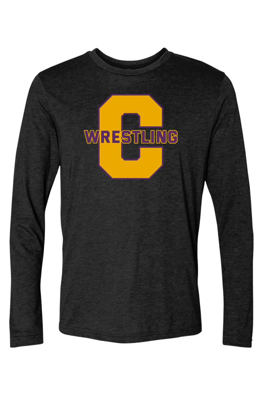 Caro Wrestling DTF Triblend Long Sleeve Crew