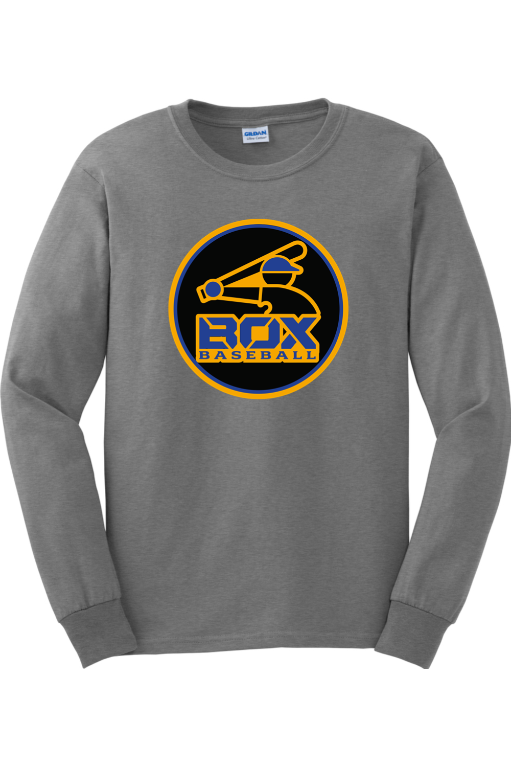 Jet Box Baseball DTF Cotton Long Sleeve T-Shirt