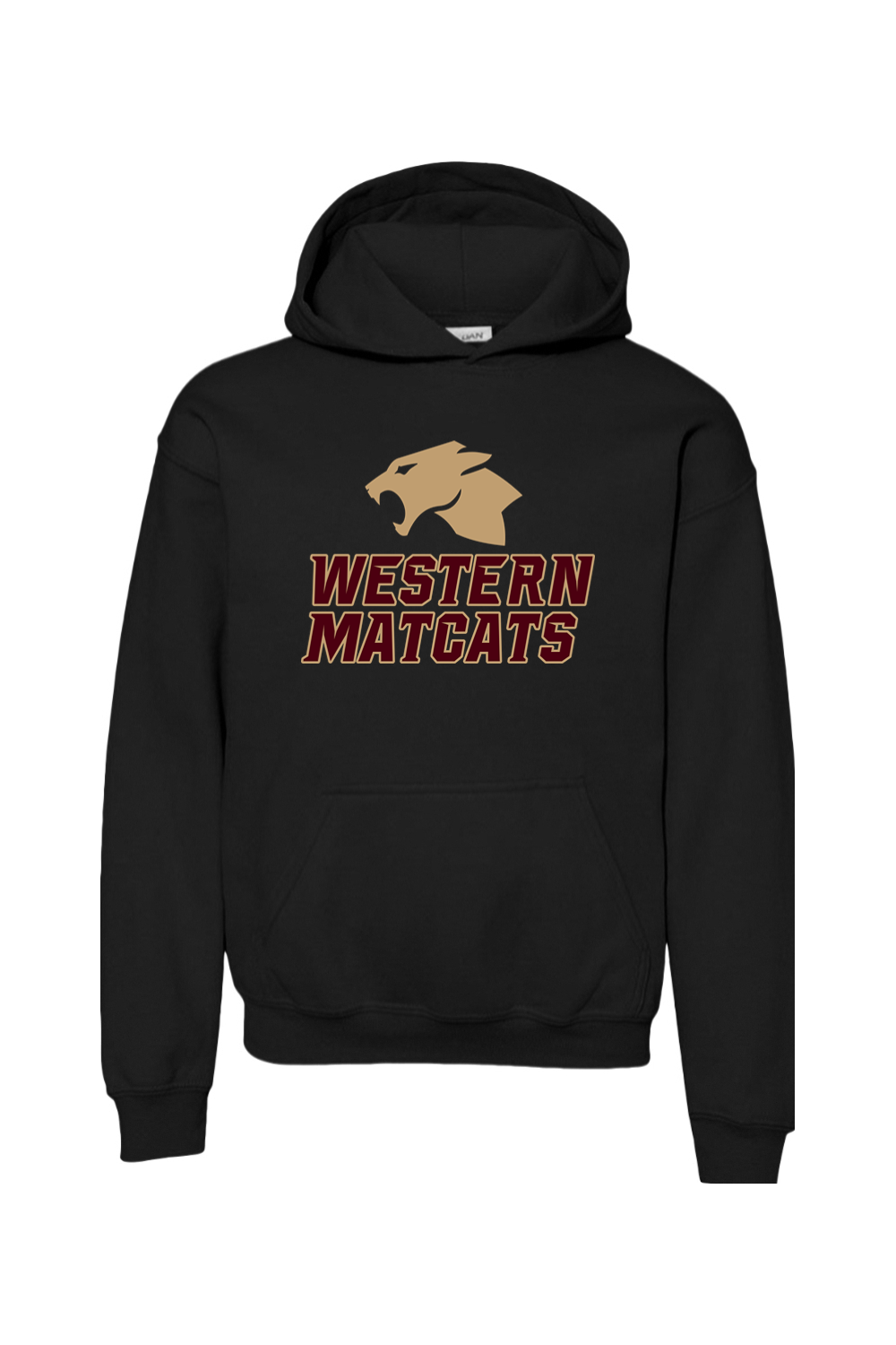 Parma Matcats DTF Youth Heavy Blend Hooded Sweatshirt