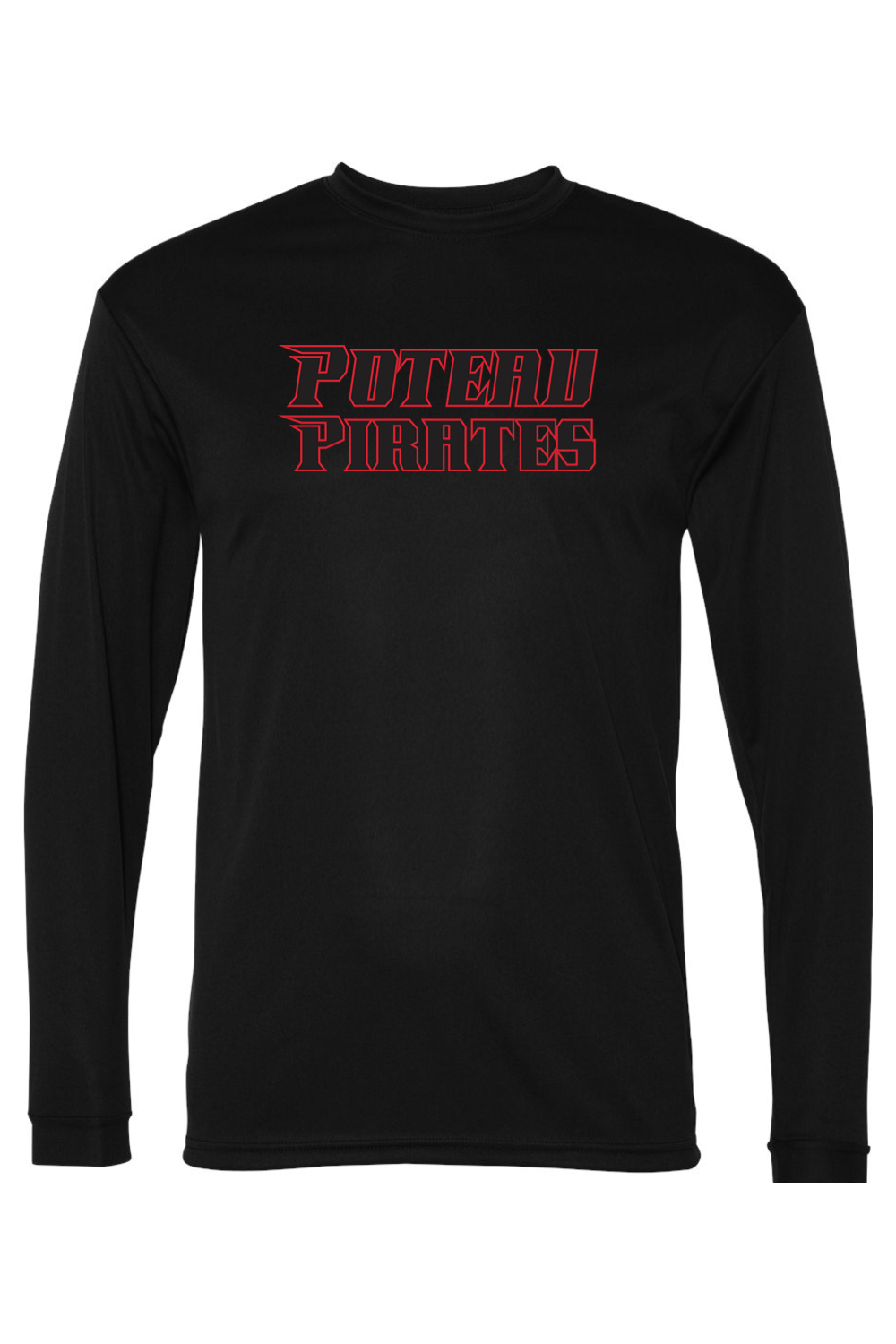 Poteau Pirates Performance Long Sleeve T-Shirt