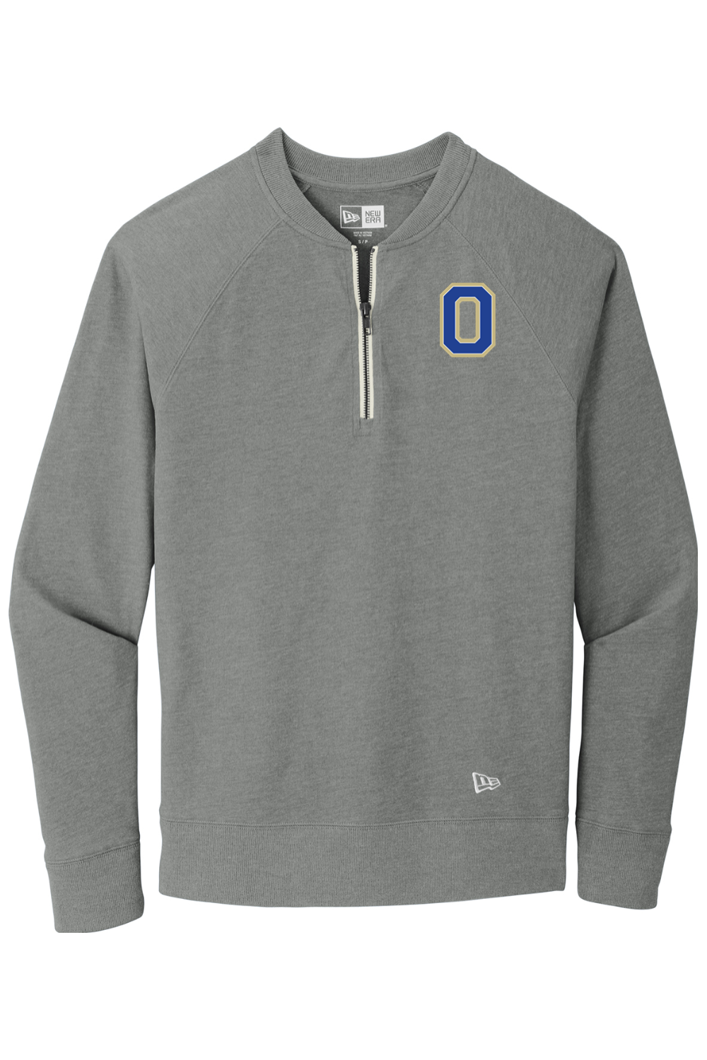 Onekama Portagers Football Cotton Blend 1/4-Zip Pullover