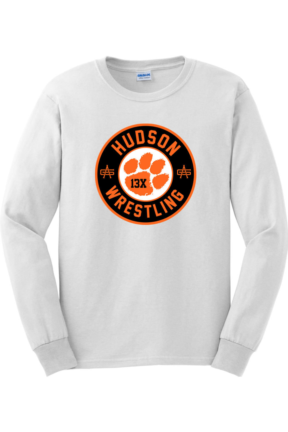 Hudson Wrestling DTF Ultra Cotton Long Sleeve T-Shirt