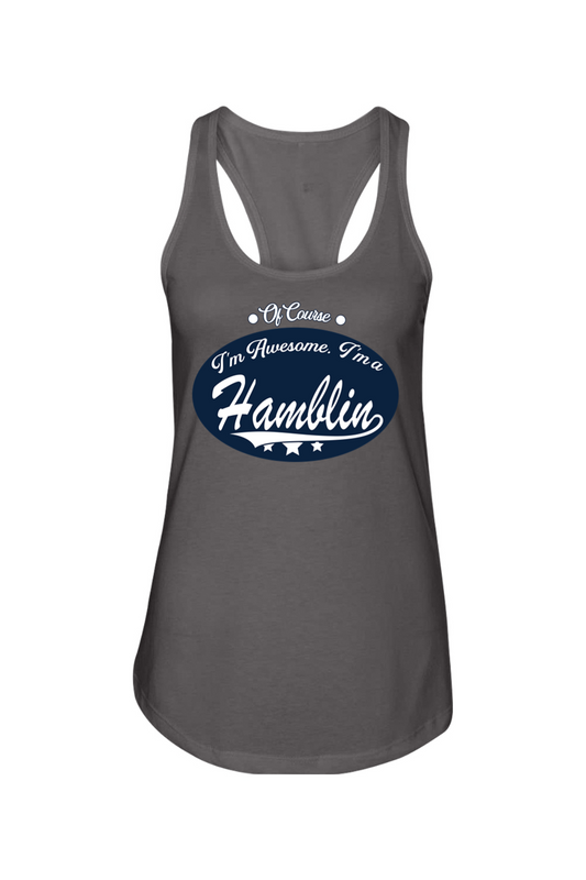 Hamblin Family Ladies Racerback Tank