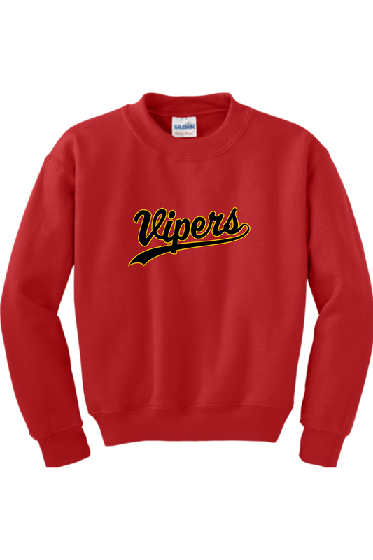 Scottsdale Vipers Baseball Youth Heavy Blend Crewneck Sweatshirt