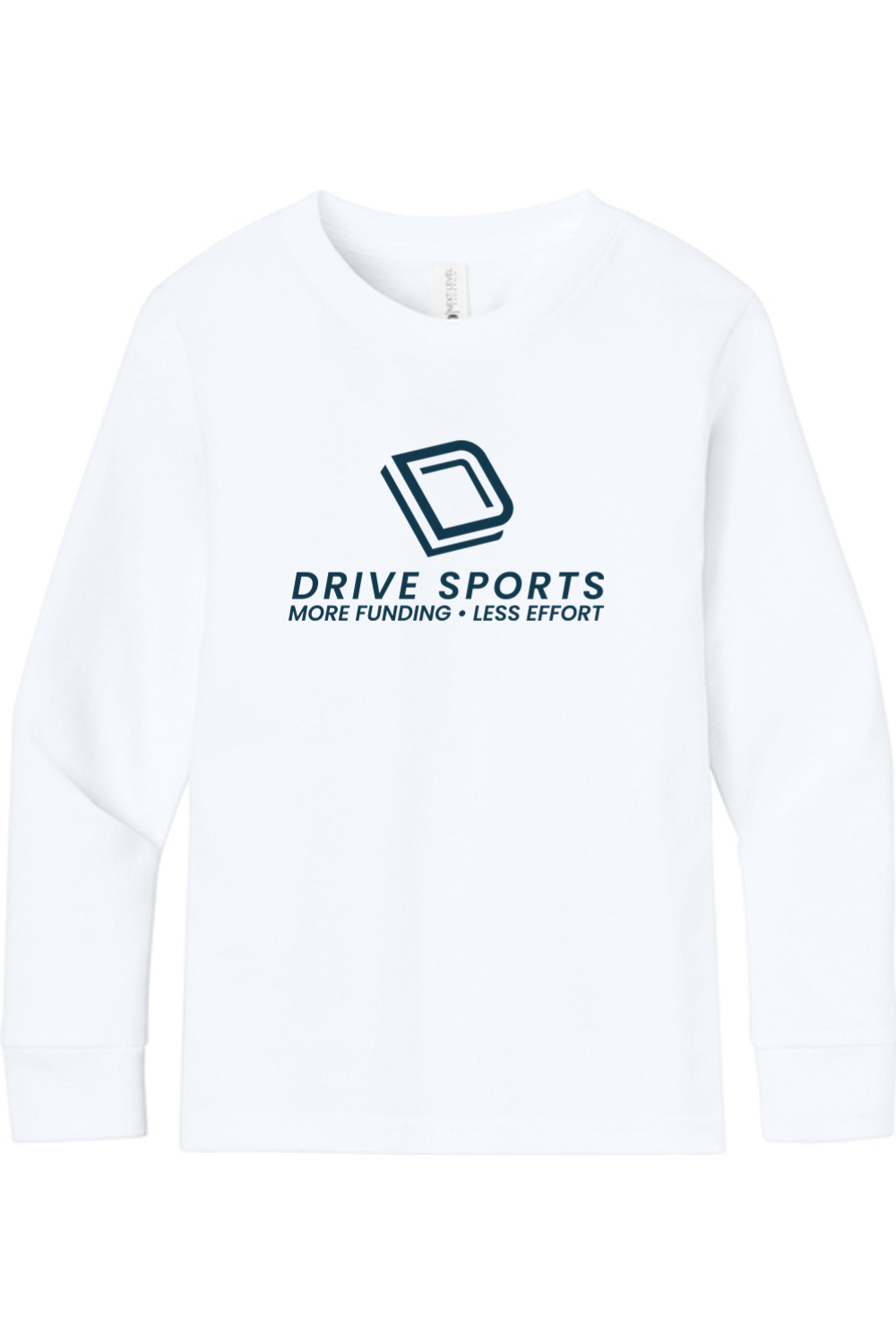 Drive Sports DTF Youth Cotton Long Sleeve T-Shirt